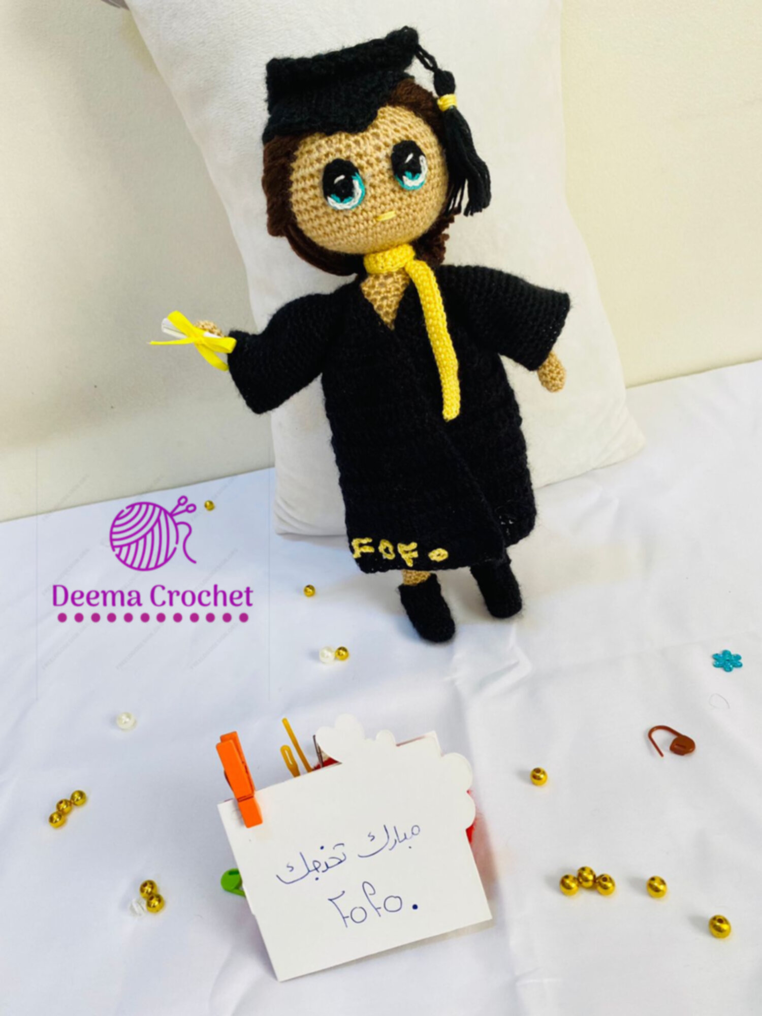 دمية التخرج 👩🏻‍🎓