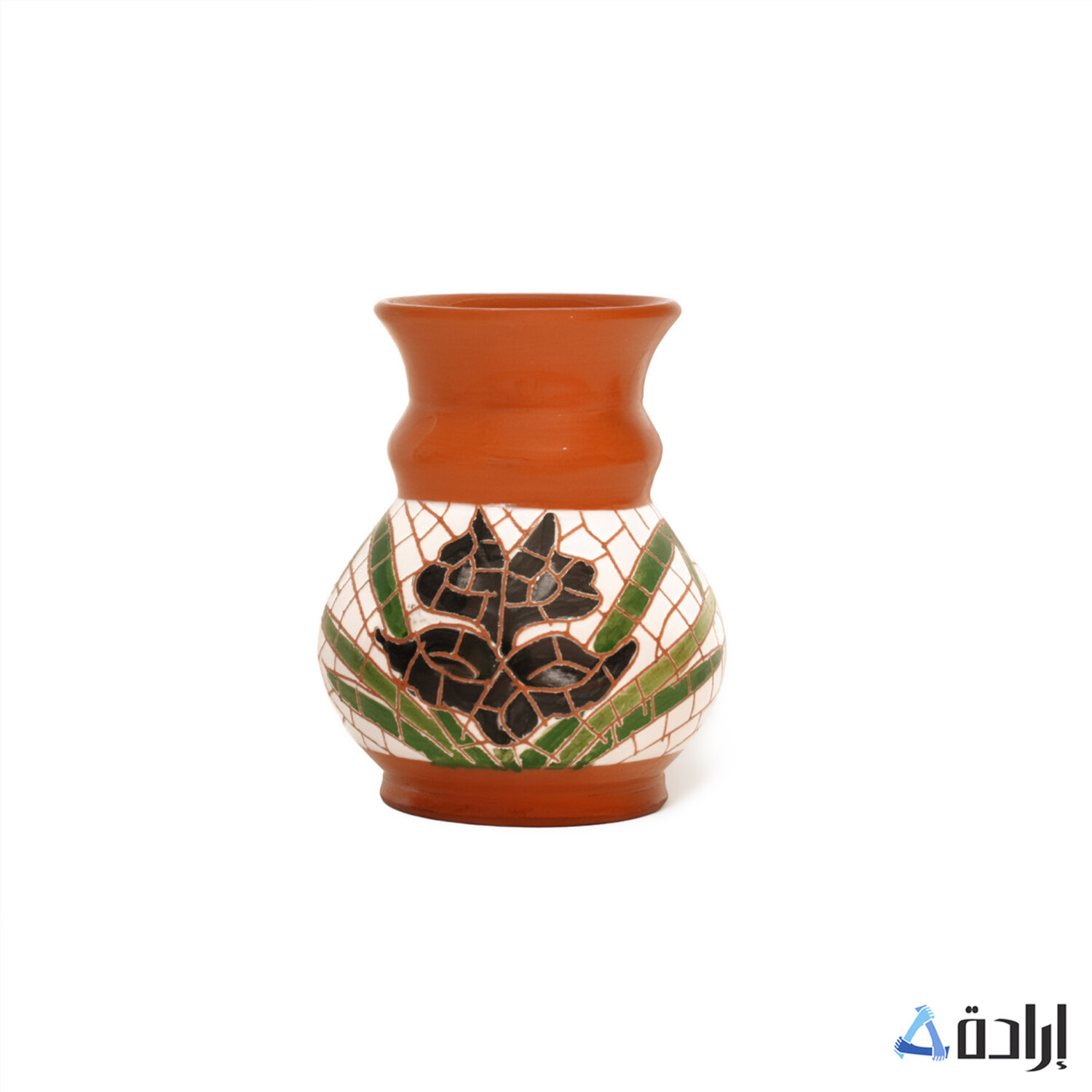 فازة من الخزف والفسيفساء